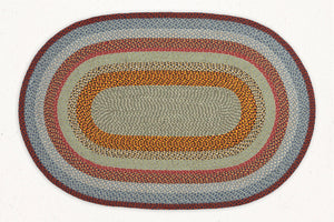 BOC-002 - Multi Braid Area Rug - 4'x6' Feet