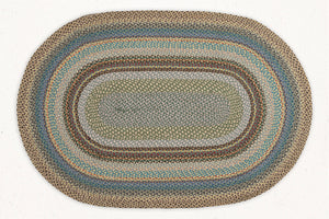 BOC-006 - Multi Braid Area Rug - 4'x6' Feet