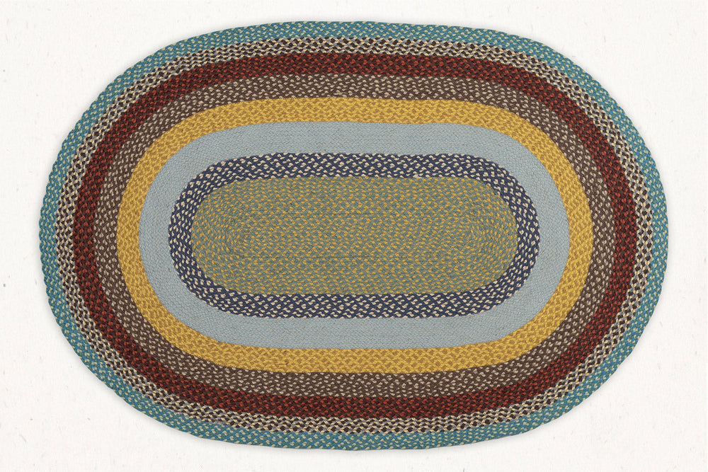 BOC-009 - Multi Braid Area Rug - 4'x6' Feet