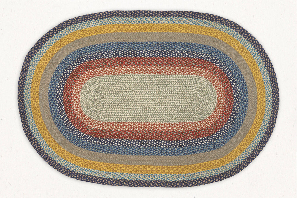 BOC-010 - Multi Braid Area Rug - 4'x6' Feet