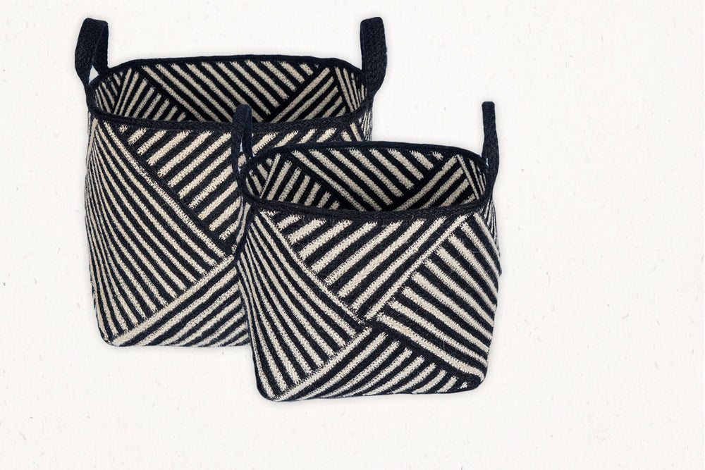 Black & White - Zebra Basket