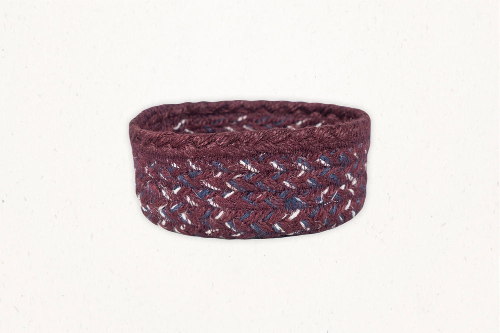 Burgundy - Trinket Basket