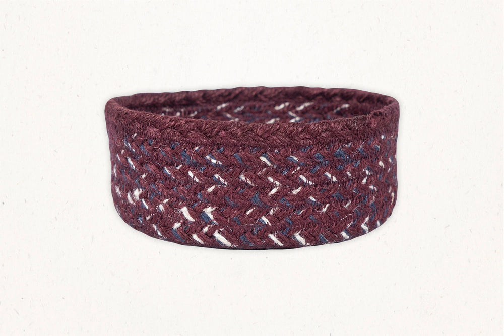 Burgundy - Trinket Basket