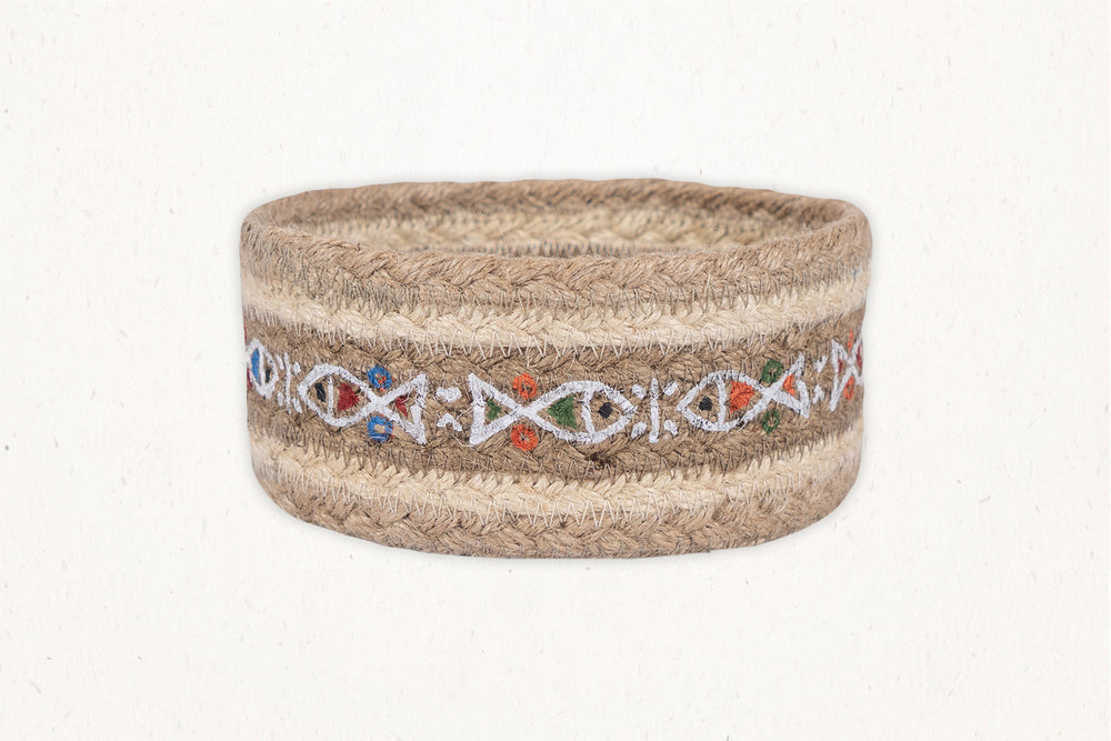 Folk Art - Trinket Basket