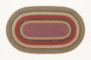 MBO-011 - Multi Braid Oval Mat - 27"x45" Inch