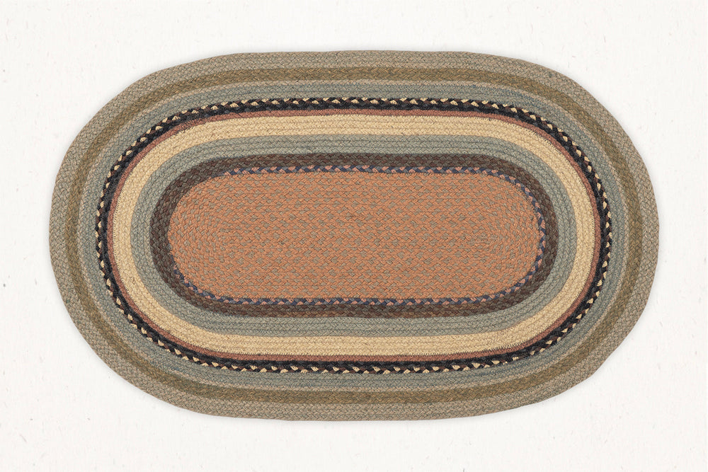 MBO-012 - Multi Braid Oval Mat - 27"x45" Inch