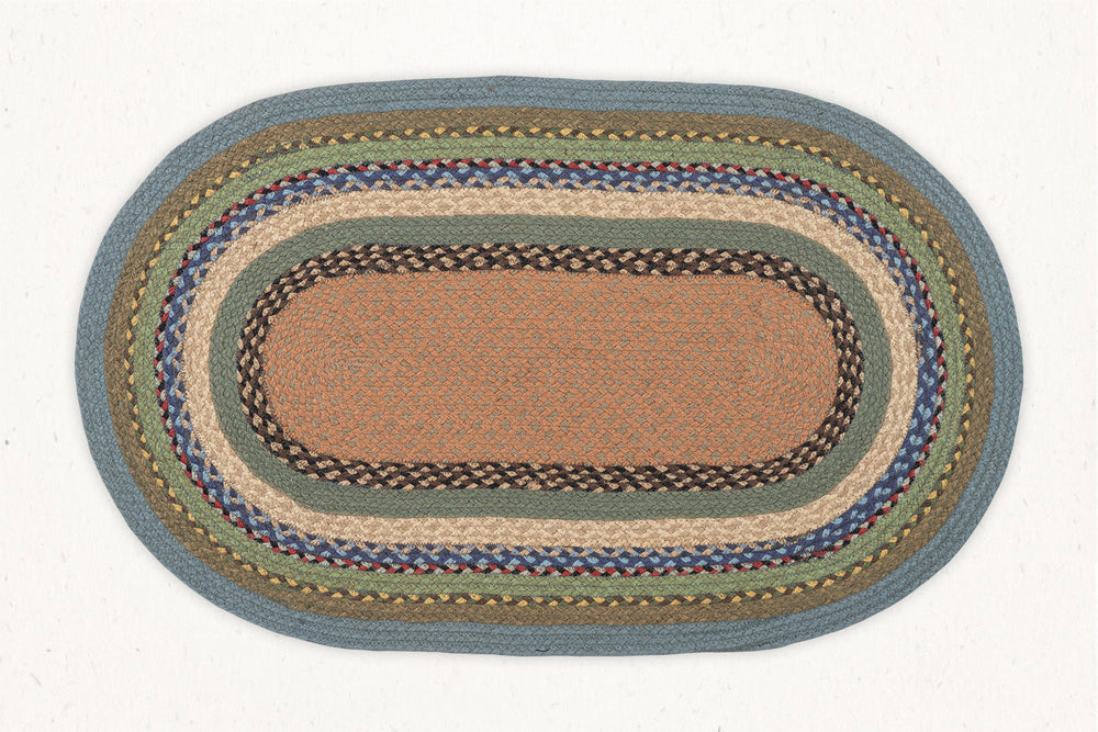 MBO-013 - Multi Braid Oval Mat - 27"x45" Inch