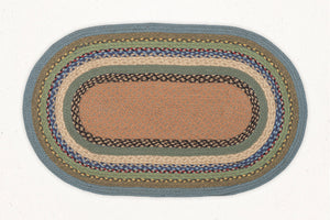 MBO-013 - Multi Braid Oval Mat - 27"x45" Inch