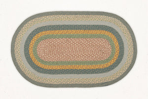 MBO-015 - Multi Braid Oval Mat - 27"x45" Inch