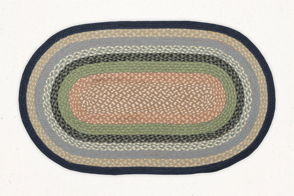 MBO-018 - Multi Braid Oval Mat - 27"x45" Inch