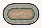 MBO-018 - Multi Braid Oval Mat - 27"x45" Inch