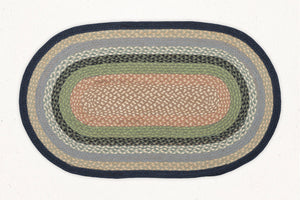 MBO-018 - Multi Braid Oval Mat - 27"x45" Inch