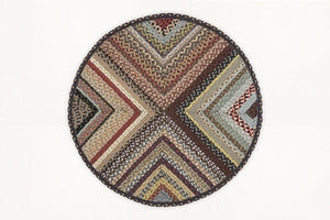 MBQP-002 - Multi Braid Area Rug - 3'x3' Feet