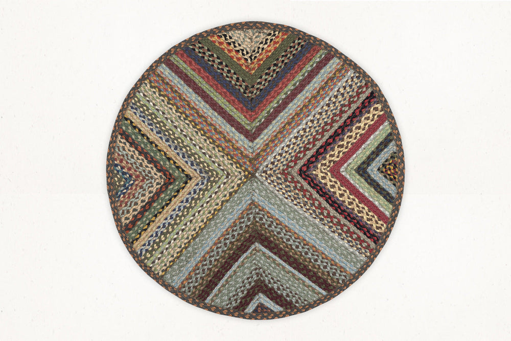 MBQP-003 - Multi Braid Area Rug - 3'x3' Feet