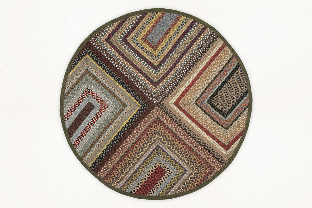 MBQP-004 - Multi Braid Area Rug - 4'x4' Feet