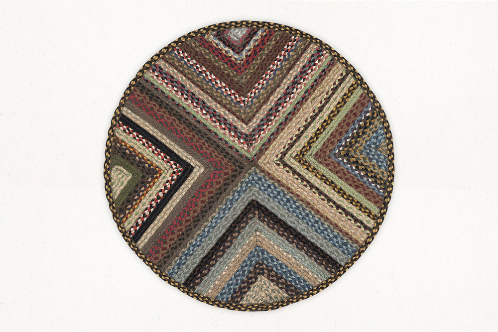 MBQP-010 - Multi Braid Area Rug - 3'x3' Feet