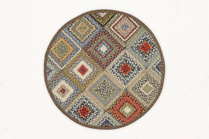 MBQP-014 - Multi Braid Area Rug - 3'x3' Feet