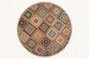 MBQP-014 - Multi Braid Area Rug - 4'x4' Feet