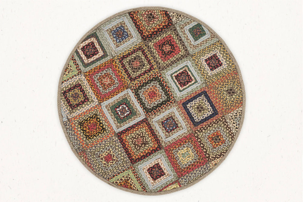 MBQP-019 - Multi Braid Area Rug - 4'x4' Feet
