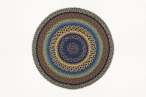 MBR-002 - Multi Braid Round Mat - 27"x27" Inch
