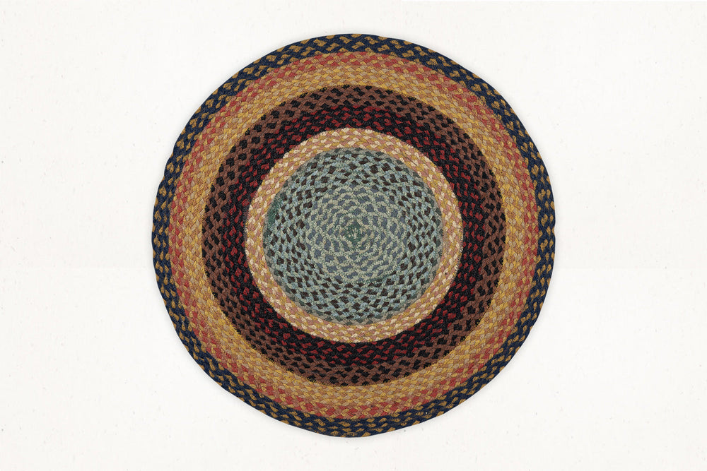 MBR-003 - Multi Braid Round Mat - 27"x27" Inch