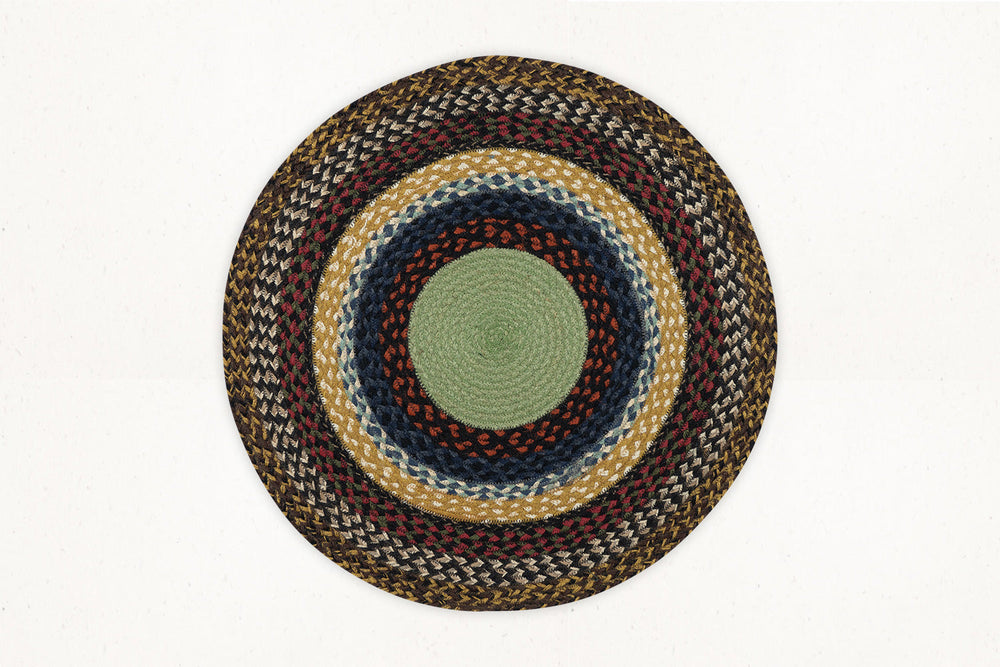 MBR-004 - Multi Braid Round Mat - 27"x27" Inch