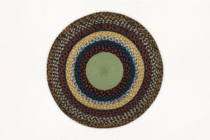 MBR-004 - Multi Braid Round Mat - 27"x27" Inch