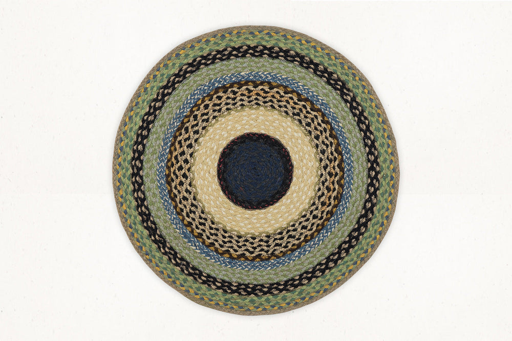 MBR-006 - Multi Braid Round Mat - 27"x27" Inch