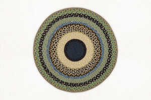 MBR-006 - Multi Braid Round Mat - 27"x27" Inch