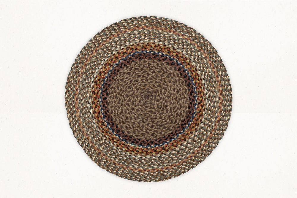 MBR-007 - Multi Braid Round Mat - 27"x27" Inch