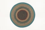 MBR-009 - Multi Braid Round Mat - 27"x27" Inch