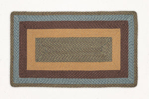 MBR-009- Multi Braid Area Rug - 3'x5' Feet