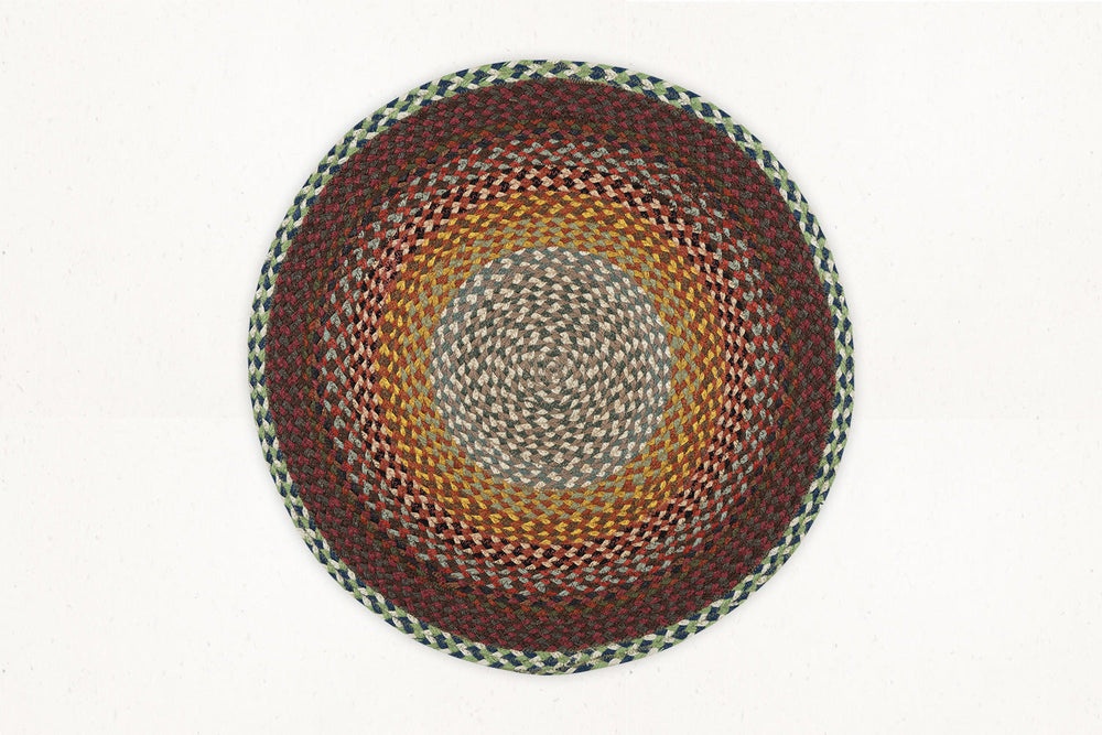 MBR-010 - Multi Braid Round Mat - 27"x27" Inch