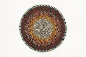 MBR-010 - Multi Braid Round Mat - 27"x27" Inch
