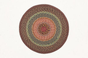 MBR-011 - Multi Braid Round Mat - 27"x27" Inch