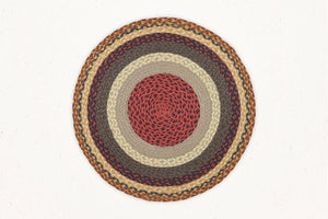 MBR-014 - Multi Braid Round Mat - 27"x27" Inch