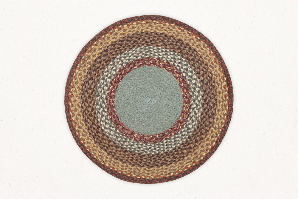 MBR-016 - Multi Braid Round Mat - 27"x27" Inch