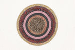 MBR-017 - Multi Braid Round Mat - 27"x27" Inch