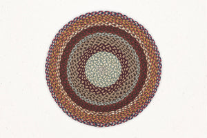 MBR-018 - Multi Braid Round Mat - 27"x27" Inch