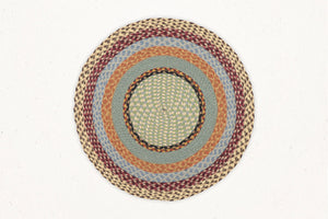 MBR-019 - Multi Braid Round Mat - 27"x27" Inch