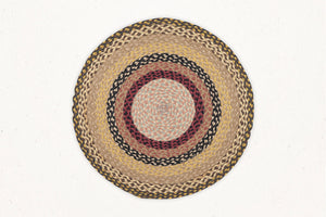 MBR-020 - Multi Braid Round Mat - 27"x27" Inch