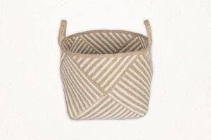 Natural - Zebra Basket