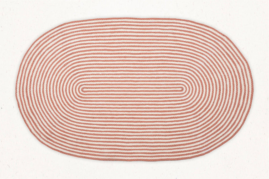 Rust - Braided Jute Area Rug – Beni Boonon