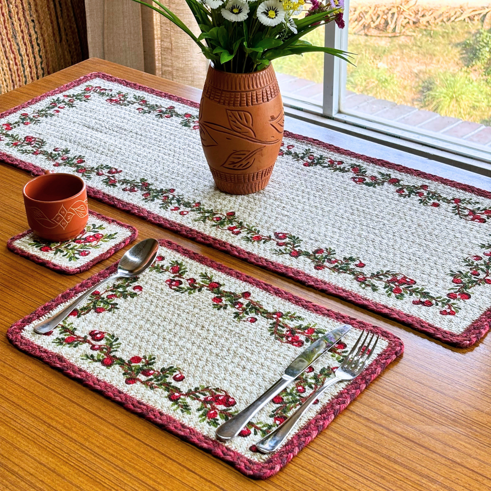 Cranberries - 6 Piece Table Set