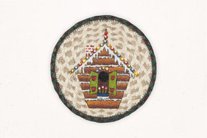 
                
                    Load image into Gallery viewer, Gingerbread House - Trivet Set
                
            