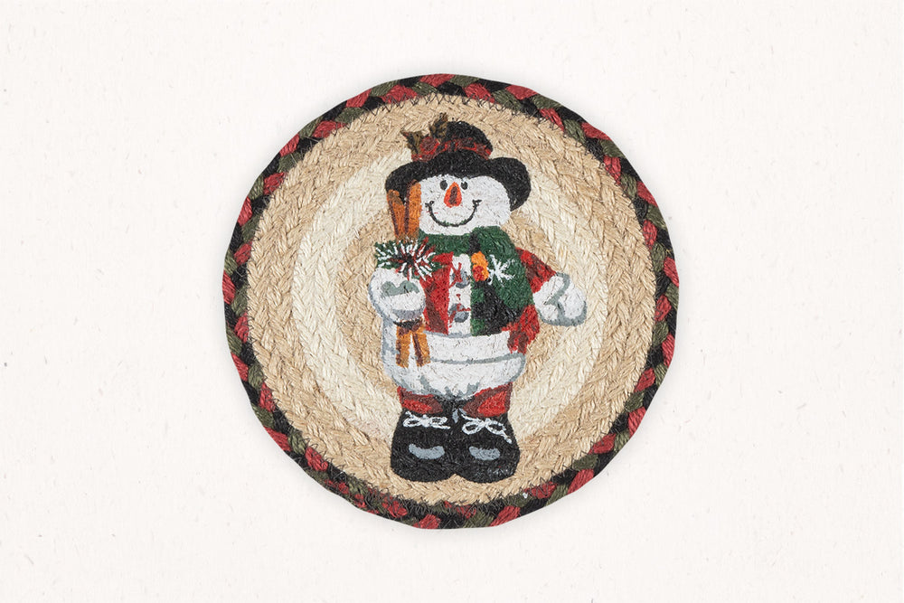 Snowman Top Hat - Trivet Set